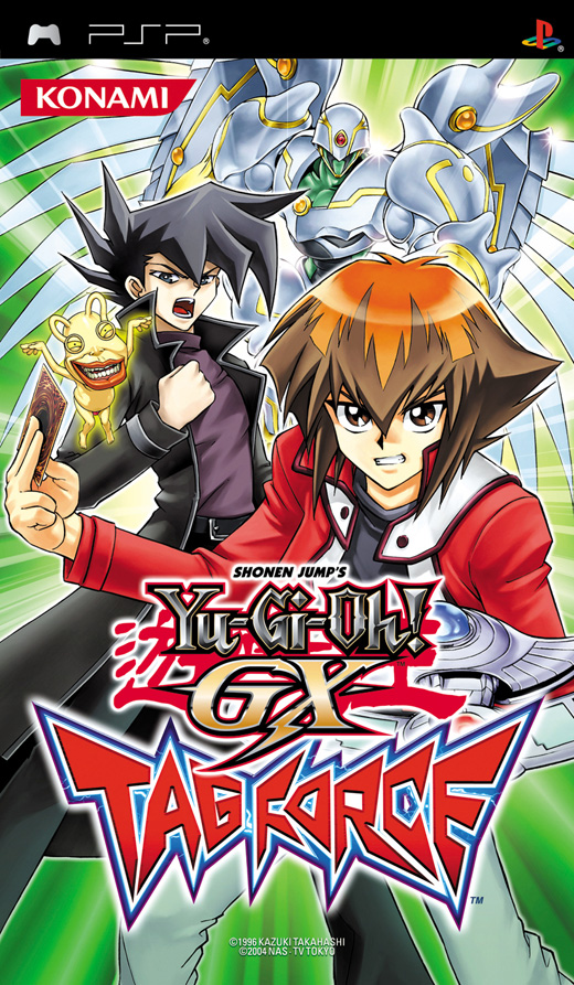 Caratula de Yu-Gi-Oh! GX Tag Force para PSP