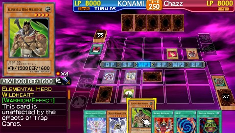 Pantallazo de Yu-Gi-Oh! GX Tag Force para PSP