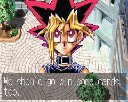Pantallazo de Yu-Gi-Oh! The Sacred Cards para Game Boy Advance