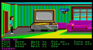 Pantallazo de Zak McKracken and the Alien Mindbenders para Atari ST
