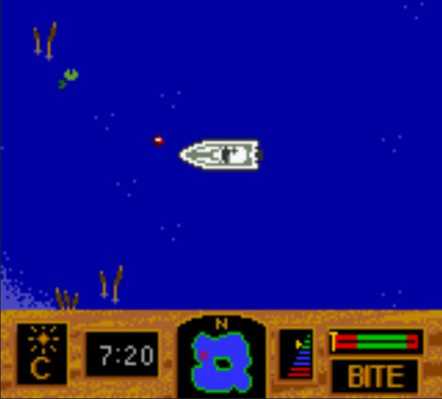 Pantallazo de Zebco Fishing! para Game Boy Color