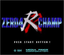 Pantallazo de Zero 4 RR Champ (Japonés) para Super Nintendo