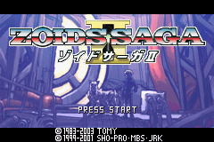 Pantallazo de Zoid's Saga II (Japonés) para Game Boy Advance