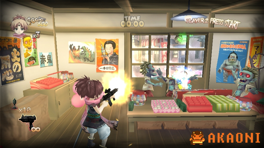 Pantallazo de Zombie Panic in Wonderland (Wii Ware) para Wii