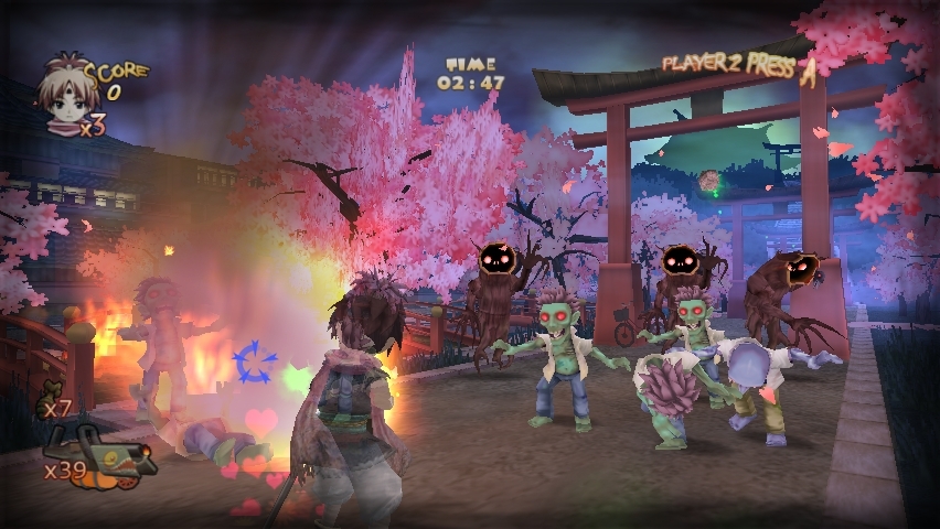 Pantallazo de Zombie Panic in Wonderland (Wii Ware) para Wii