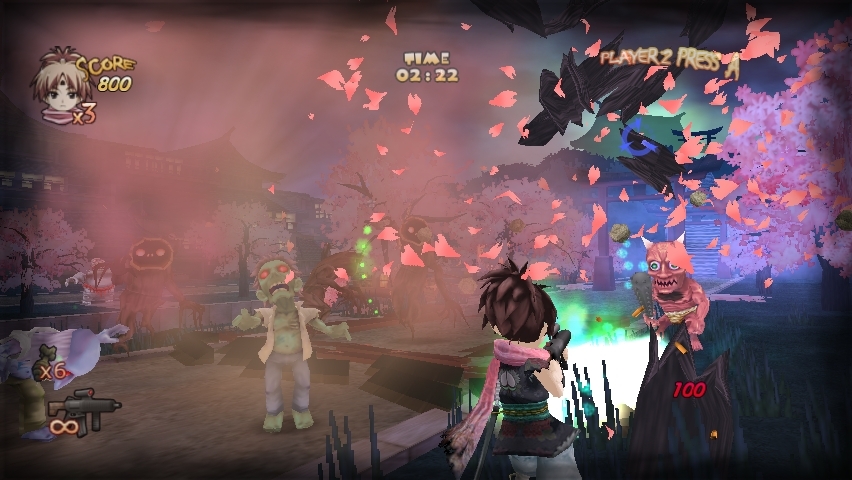 Pantallazo de Zombie Panic in Wonderland (Wii Ware) para Wii