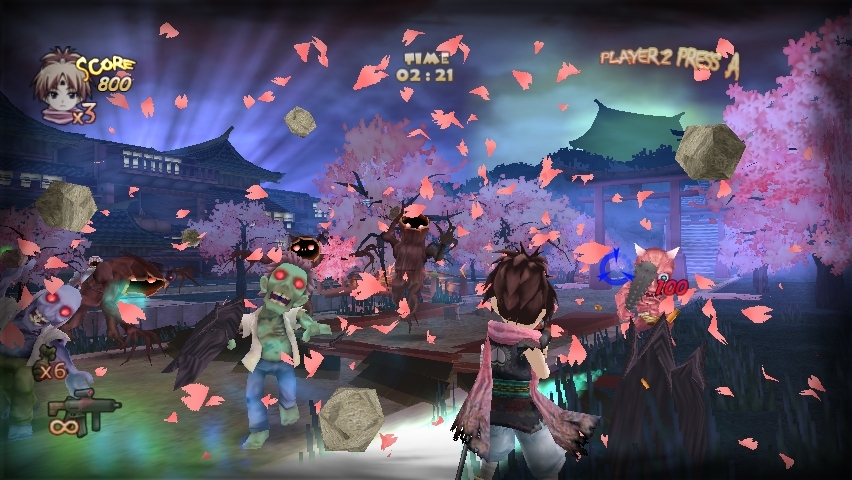 Pantallazo de Zombie Panic in Wonderland (Wii Ware) para Wii
