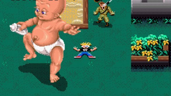 Pantallazo de Zombies Ate My Neighbors para Sega Megadrive