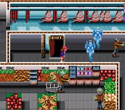Pantallazo de Zombies Ate My Neighbors para Sega Megadrive