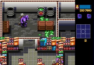 Pantallazo de Zombies Ate My Neighbors para Sega Megadrive