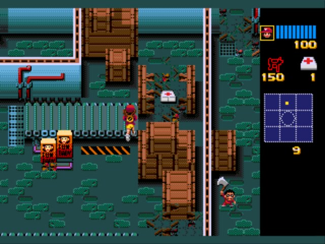 Pantallazo de Zombies Ate My Neighbors para Sega Megadrive