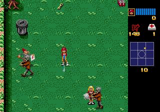 Pantallazo de Zombies Ate My Neighbors para Sega Megadrive