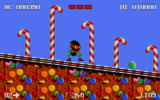 Pantallazo de Zool: Ninja of the 