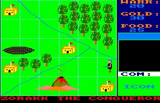 Pantallazo de Zorakk The Conqueror para Amstrad CPC