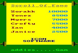 Pantallazo de Zorakk The Conqueror para Amstrad CPC