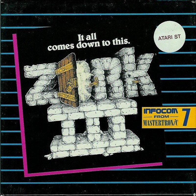 Caratula de Zork III: The Dungeon Master para Atari ST