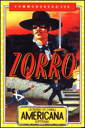 Caratula de Zorro para Commodore 64
