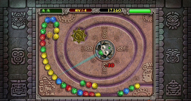 Pantallazo de Zuma Deluxe (Xbox Live Arcade) para Xbox 360