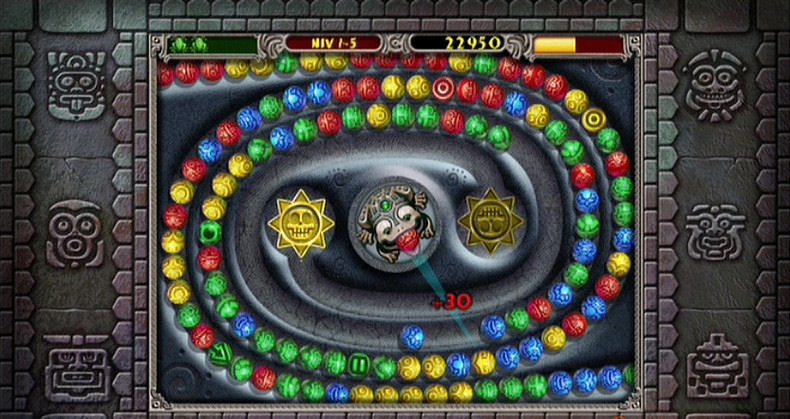 Pantallazo de Zuma Deluxe (Xbox Live Arcade) para Xbox 360