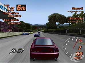 Pantallazo de bleem! for Dreamcast: Gran Turismo 2 para Dreamcast