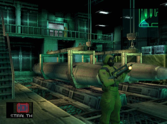 Pantallazo de bleemcast! for Metal Gear Solid para Dreamcast