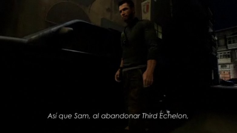 Vídeo de Tom Clancy's Splinter Cell: Conviction