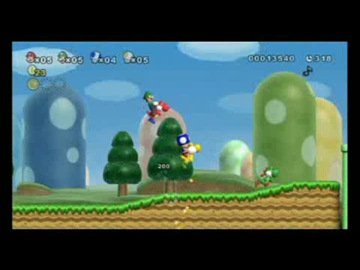 Vídeo de New Super Mario Bros. Wii