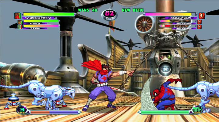 Vídeo de Marvel vs Capcom 2