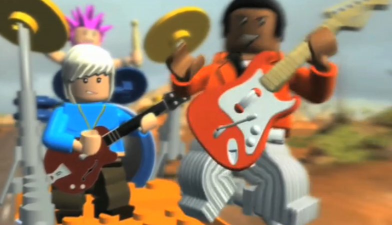 Vídeo de Lego Rock Band