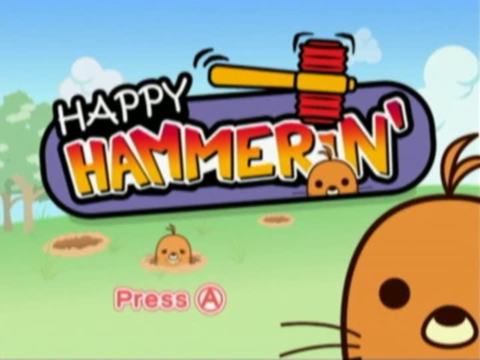 Vídeo de Happy Hammerin (Wii Ware)