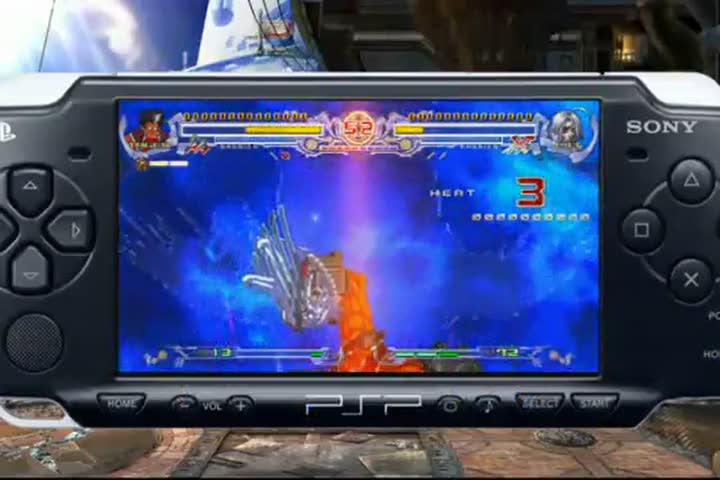 Vídeo de BlazBlue: Calamity Trigger Portable