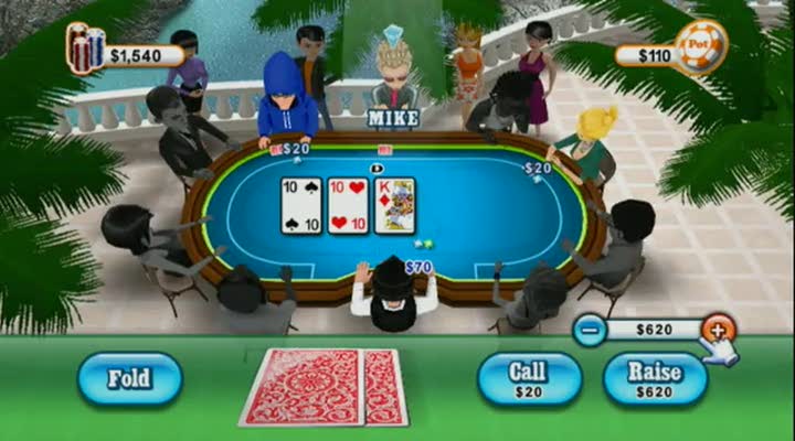 Vídeo de Texas Holdem Poker (Wii Ware)