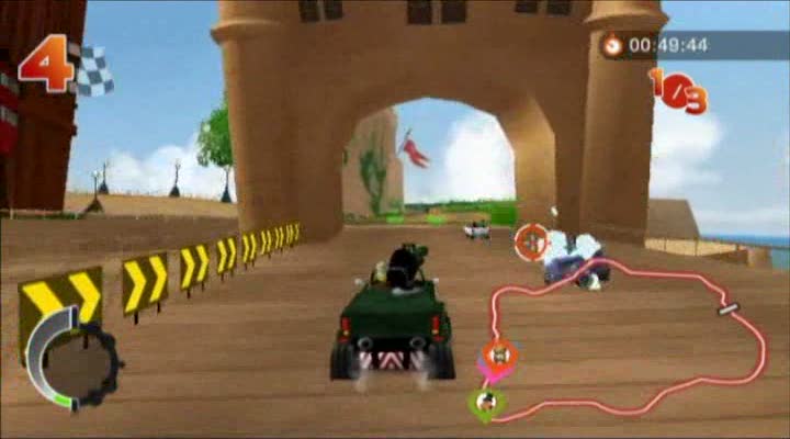 Vídeo de Racers Islands: Crazy Racers (Wii Ware)