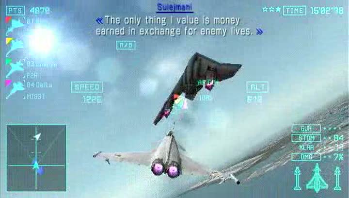 Vídeo de Ace Combat Joint Assault