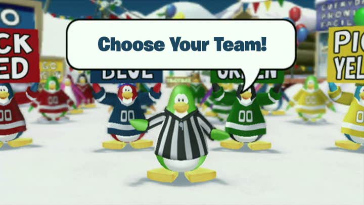 Vídeo de Club Penguin Game Day!