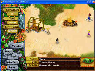 Vídeo de Virtual Villagers 2